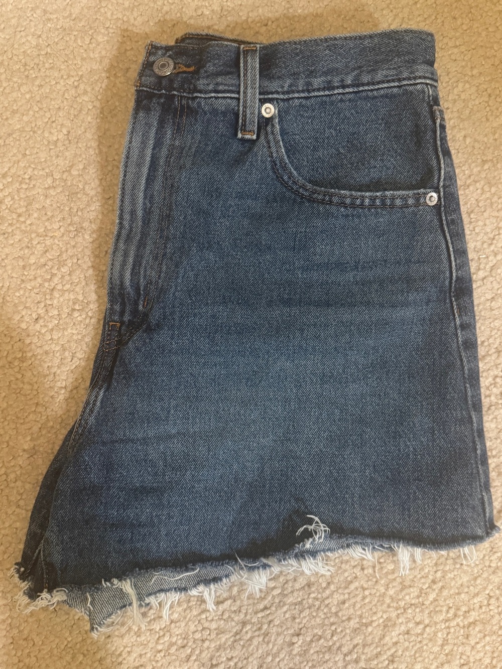 Levi's Blue Denim Jean Shorts